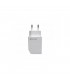 Adaptador de corriente USB-C de 20W Blanco de Muvit