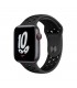 Apple Watch SE Nike 2021 (GPS + Cellular) 44mm Aluminio Gris espacial y Correa Deportiva Antracita Negra