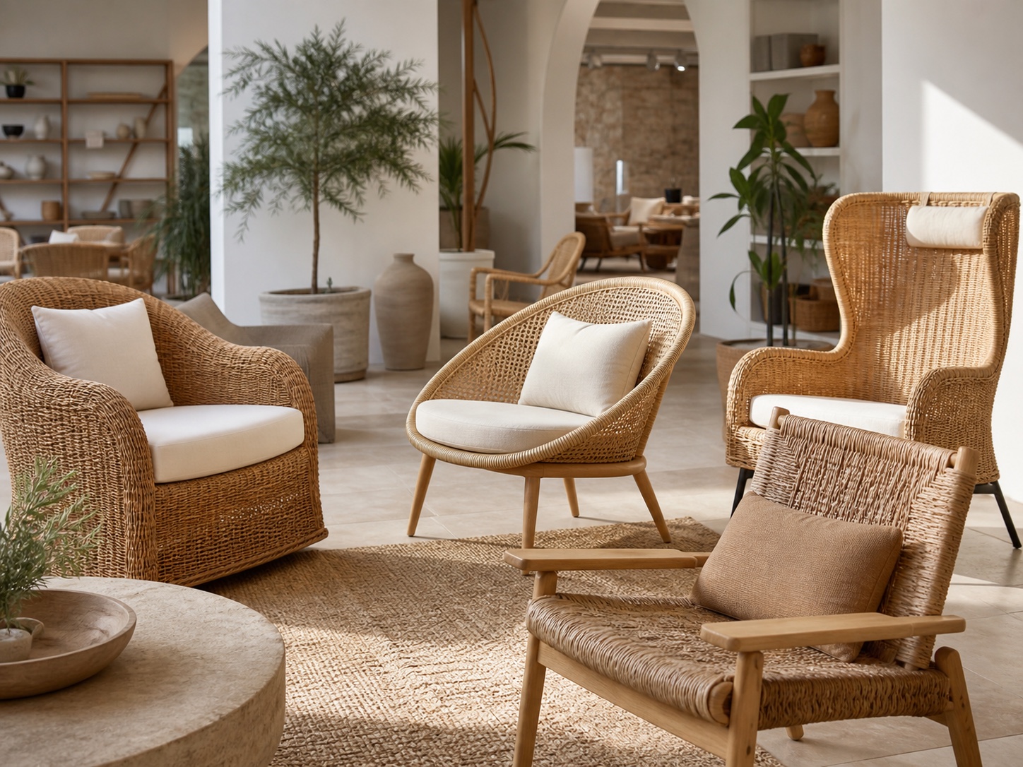 Sillones de Fibra Natural
