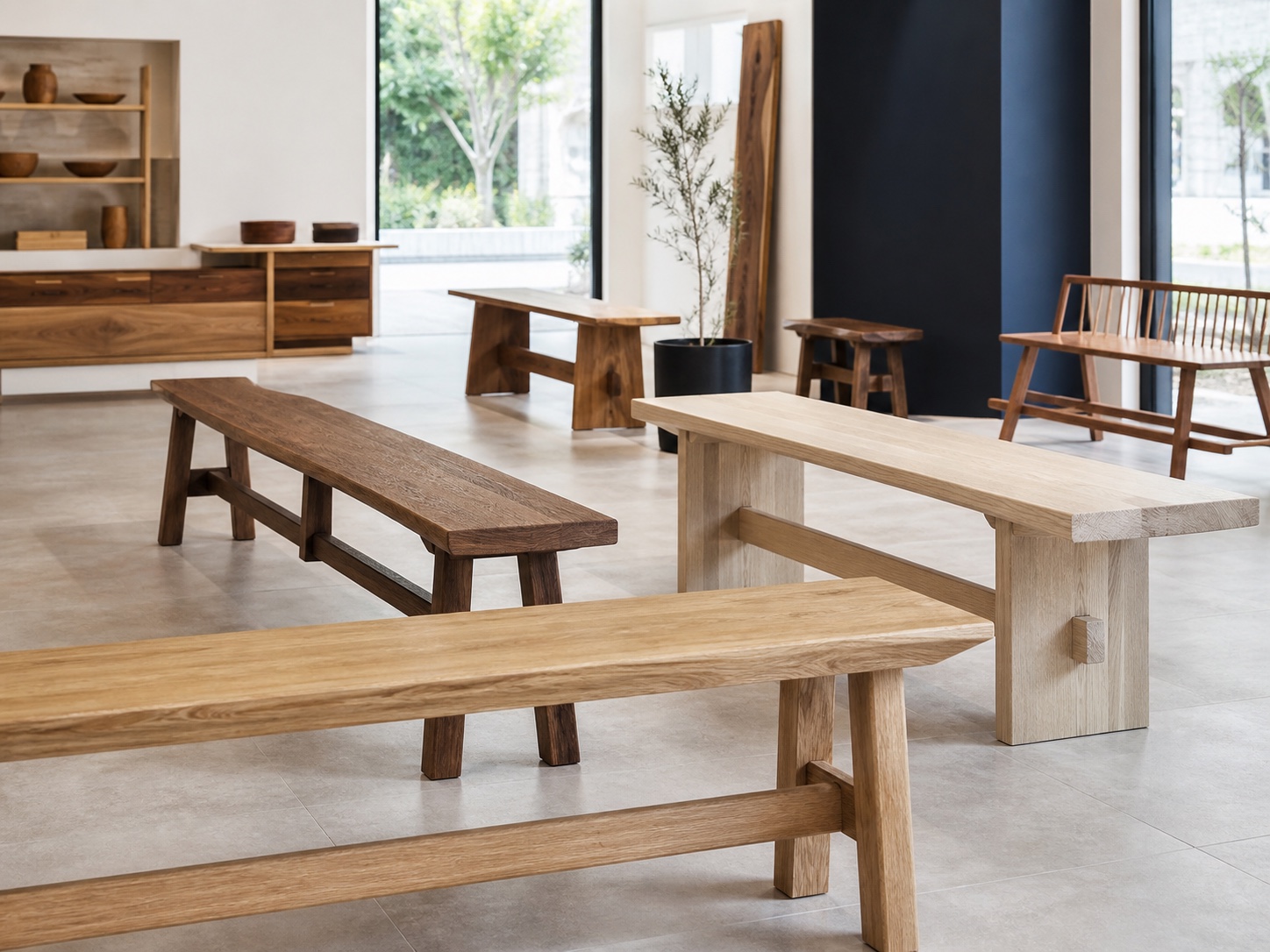 Bancos de Madera