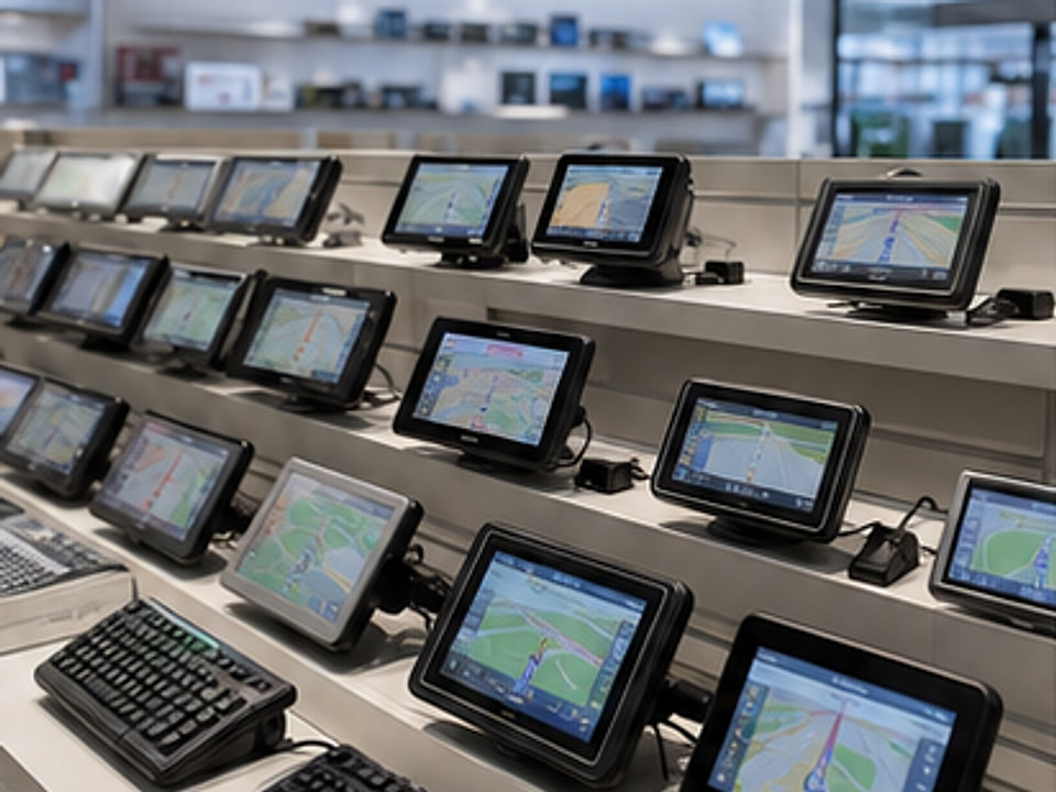 Escaparate de GPS