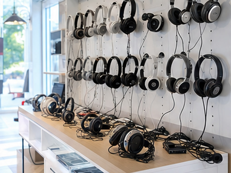 Escaparate de Con cable