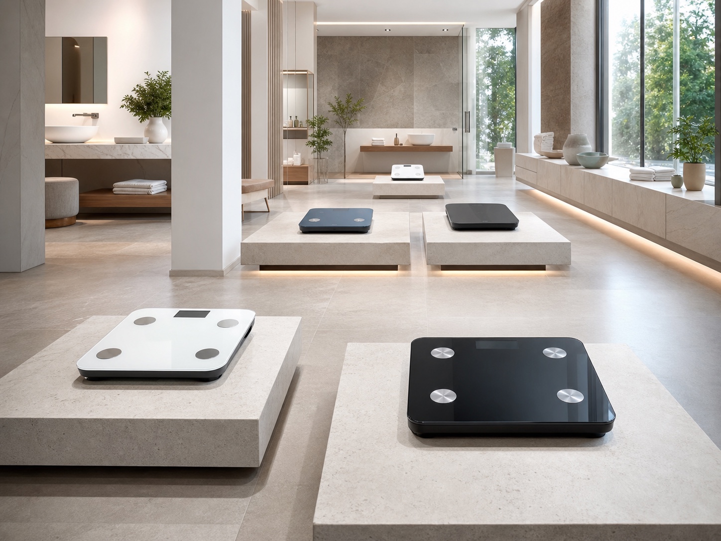 Escaparate de Básculas de Baño
