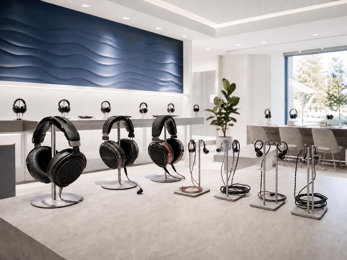 Escaparate de Con cable