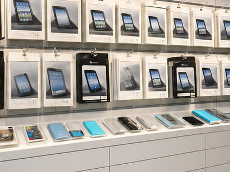 Escaparate de Protectores de pantalla para tablet